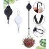 Plant Pulley Hook Retractable Plant Hook Pulley Adjustable Plant Hanging Pulley