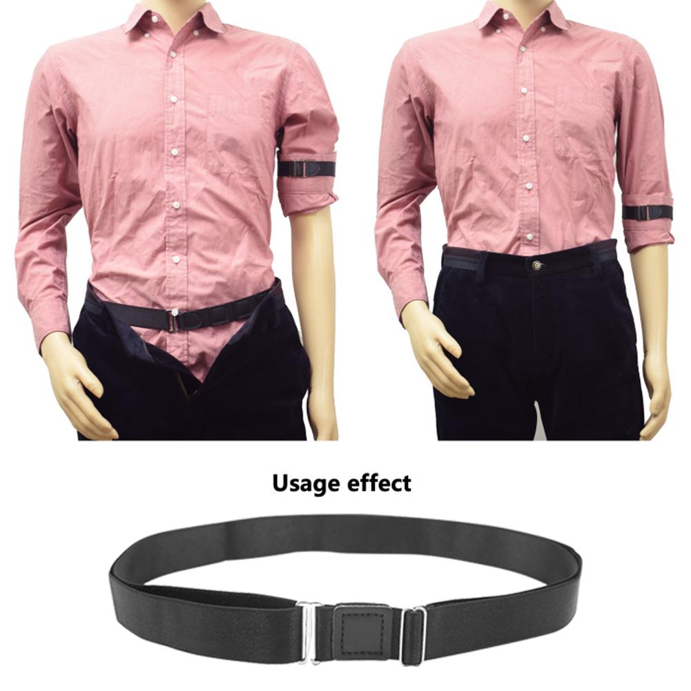 Shirt Wrinkle-Proof Holder  and Excellent Flexible Nylon Stays Men Braces Women Belt Near Adjustable Suspender