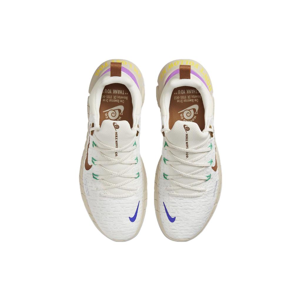 Nike Free Run 5.0 Next Nature Premium Moving Company Men Sneakers Cream Sail Fuchsia-Dream DZ3191-100