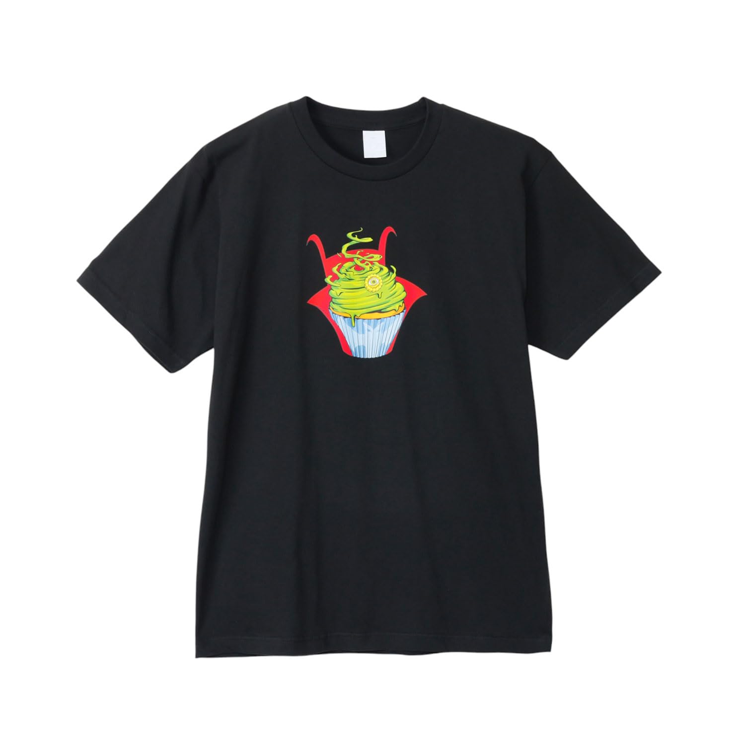 

Small Planet Marvel 50 Design T-Shirt 10/Doctor Strange/Cupcake, Large, Smoke Black