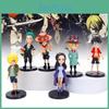 Piece 6pcs One Role Pvc Toy Model Desktop Decoration Children Christmas Gift