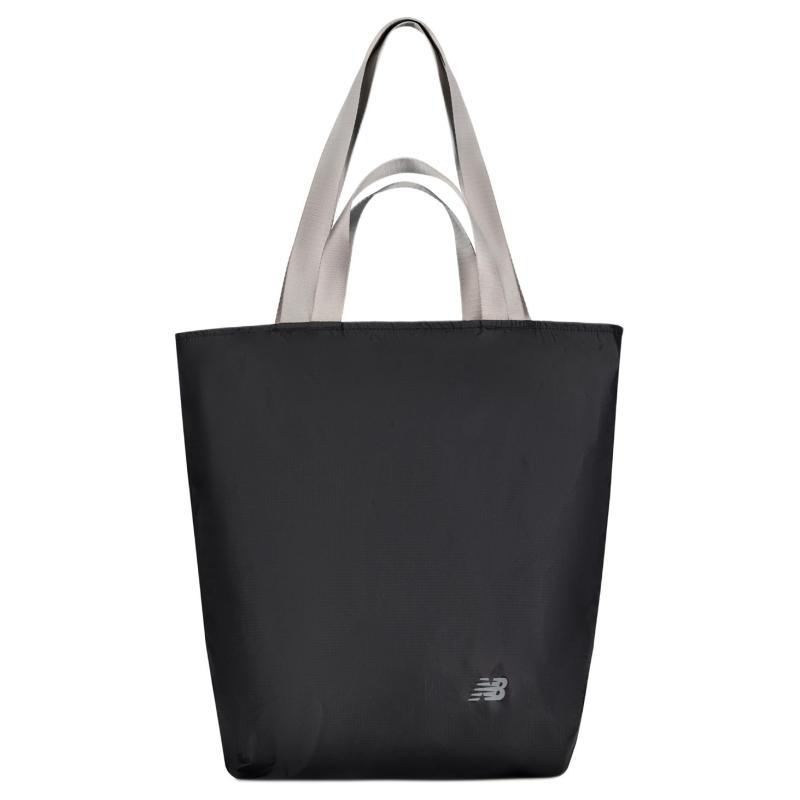 New Balance Fabric Tote Bag, Shopping Bag, Shoulder Bag, Handbag Unisex Black New Balance LAB52416