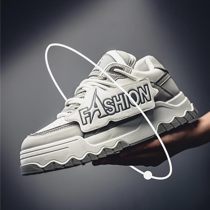 2024 Spring and Autumn New Men's Shoes Korean Edition Trend Dad Shoes Harajuku Sports Shoes Men's Casual Shoes Large Size Shoes Men's