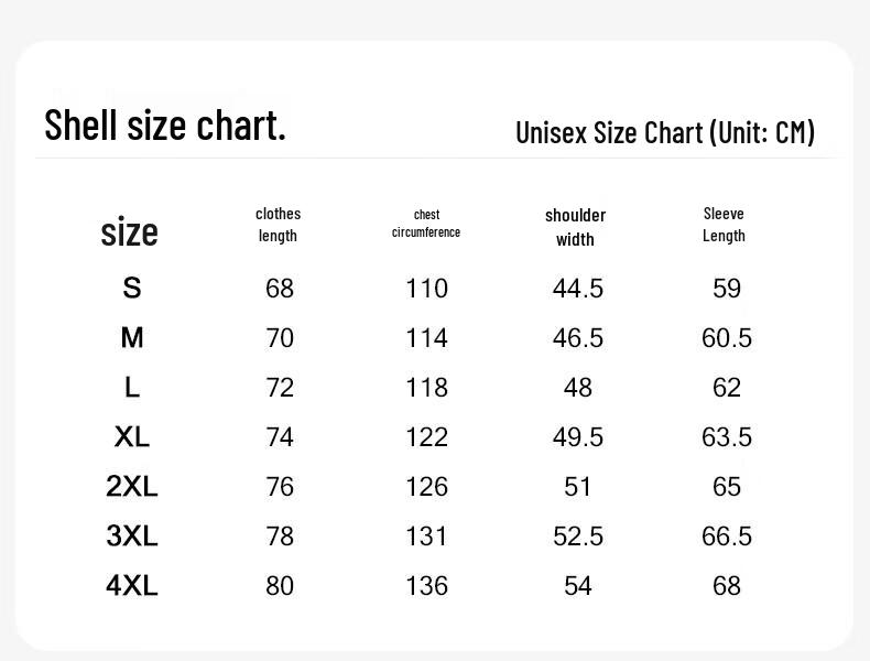 Unisex 3-in-1 Fleece Lined Winter Windbreaker