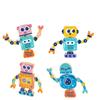 Creative DIY Snap-Together Dinosaur Building Blocks, Cartoon 3D Animal Puzzles, Interlocking Blocks, Educational Toys, Christmas Gifts.