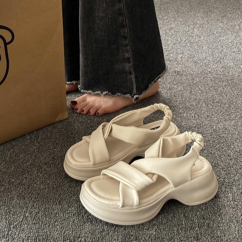 Ladies' Hollow Heel Wedding Sandals