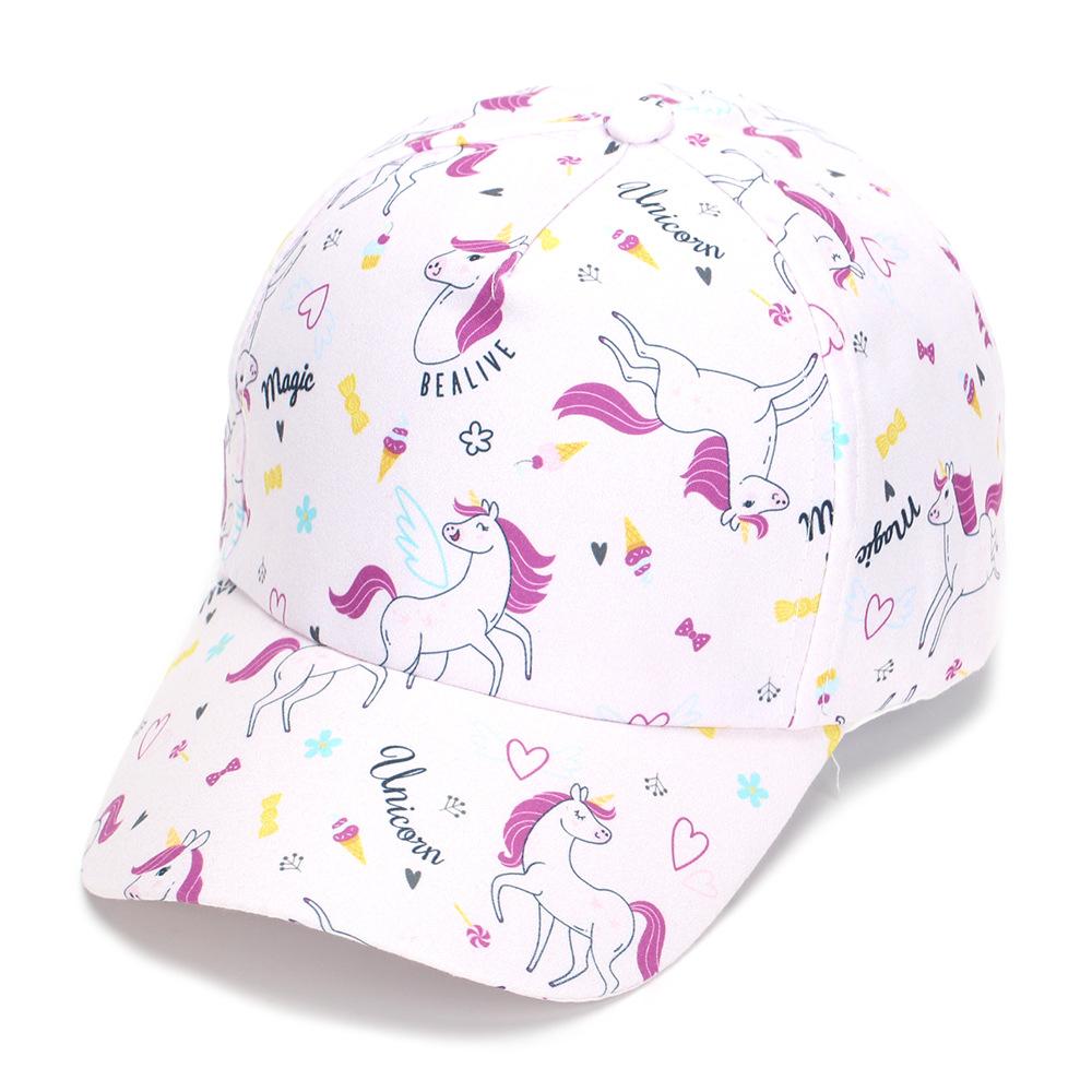 Children's Cartoon Animal Baseball Caps - Spring/autumn - Boys' Cute Beanie Hats - Girls' Sun Hats