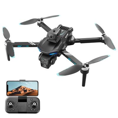Dron na diaľkové ovládanie, 2,4G WIFI FPV Mini dron s duálnou 6K kamerou, skladací bezhlavý kvadrokoptéra