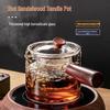 Heat-Resistant Glass Teapot with Infuser