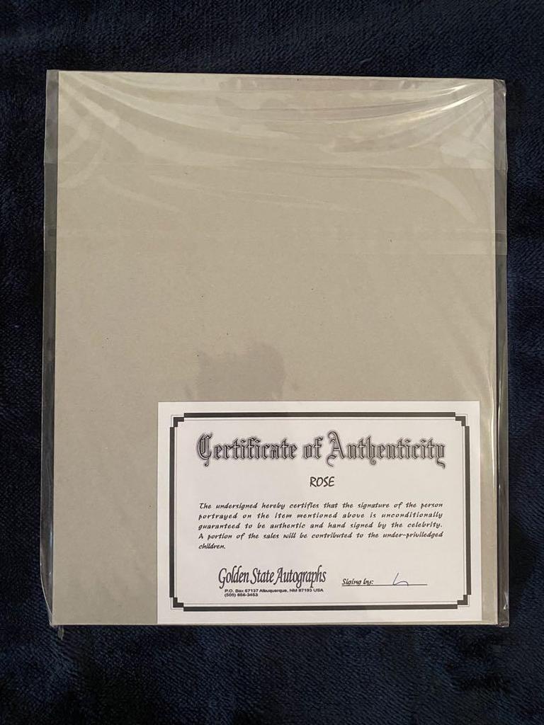 [USED] BLACKPINK ROSÉ SIGNED