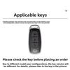 Car Key Case Cover Shell for Nissan X-Trail T33 Serena Rouge Kicks Pathfinder Ariya Rogue Versa 2023 2024 Accessories