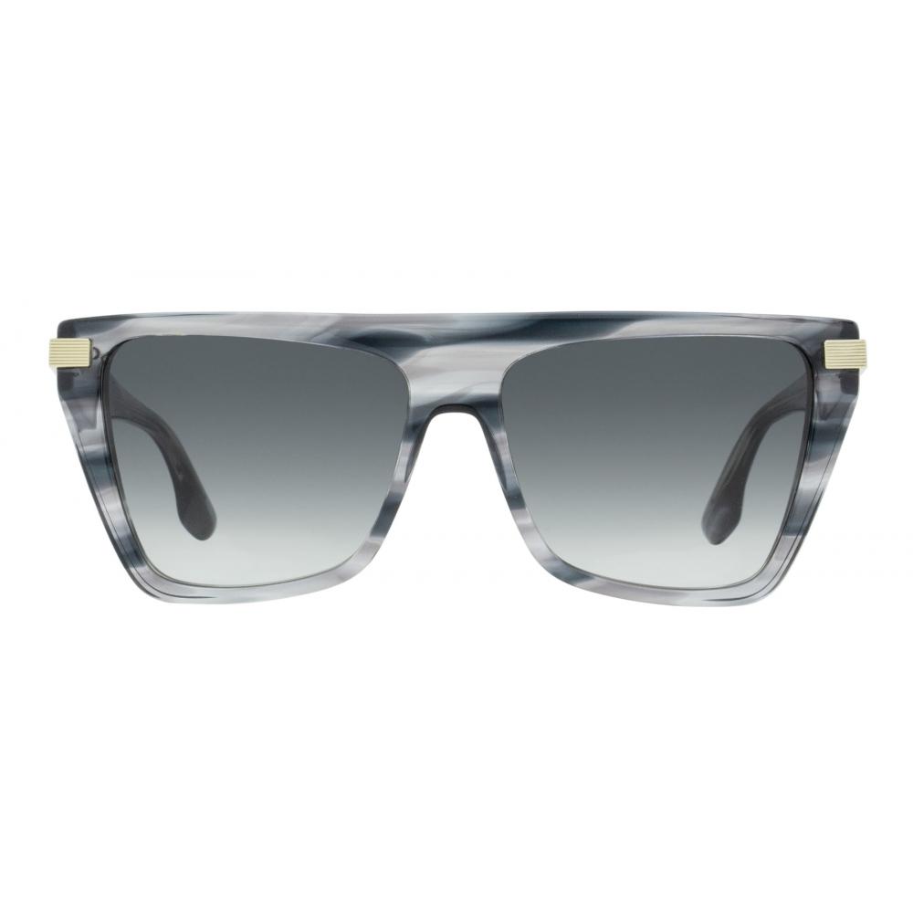 Victoria Beckham Women S Tapered Rectangle SunglaSSeS vb684S 035 Gray Horn 57mm 035