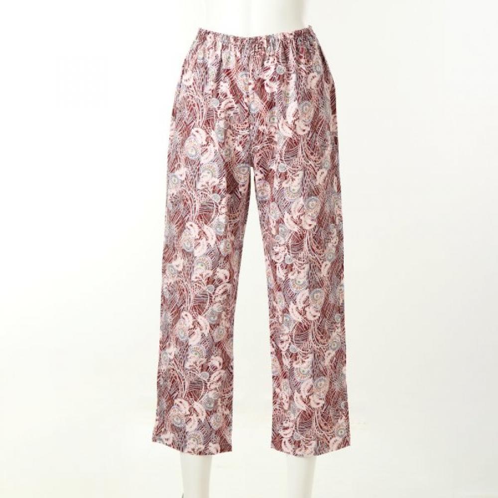 Venus 100s Cotton Geometric Flower Pajamas Vpaa218w