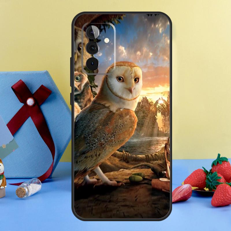 Animal Owl Case For Samsung Galaxy A26 A16 A36 A56 A15 A35 A55 A14 A34 A54 A12 A32 A52 A13 A33 A53 A17