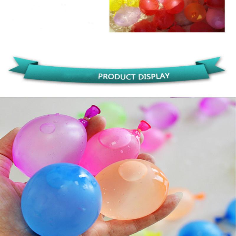 111pcs Water Balloon Party Supplies Summer Cool Water Filled Ball Water Balloon