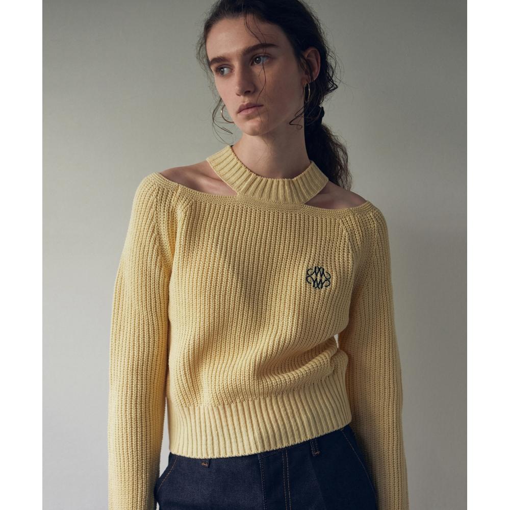 

НИКНИКОЛЬ НИКОЛЬ ПЛЕЧО С ВЫРЕЗОМ ТРИКОТАЖНЫЙ ЖЕЛТЫЙ