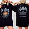 Def Leppard 2 Sided T-shirts Def Leppard Tour 2025 Shirt Unisex T-Shirt
