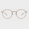 NeoRetro B5153 C2 Rose Gold Blue Light Blocking Glasses