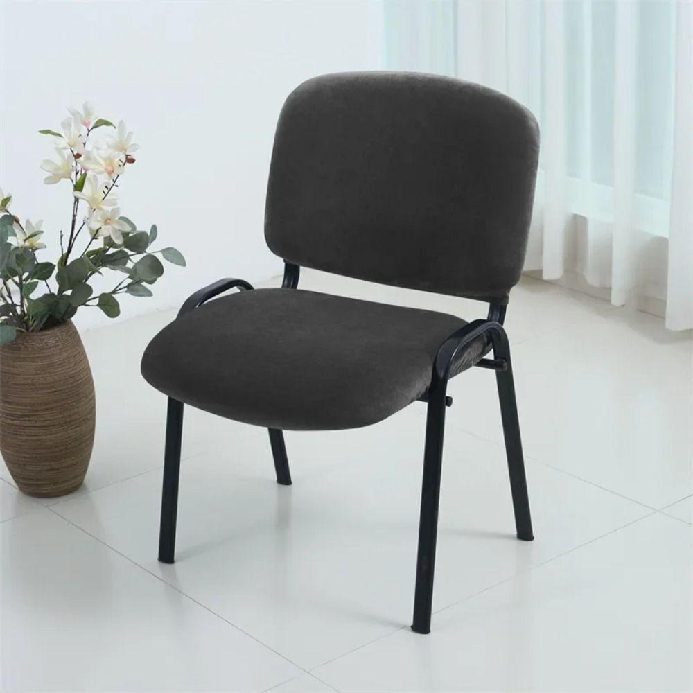 2 Stück/Set Universelle geteilte Stuhlhusse Elastische Sitzbezüge für Bankett, Zuhause, Hochzeit