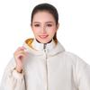 With Zipper Detachable False Collar Washable Rib False Collar Neck Scarf Shawl Wrap  Down Jacket