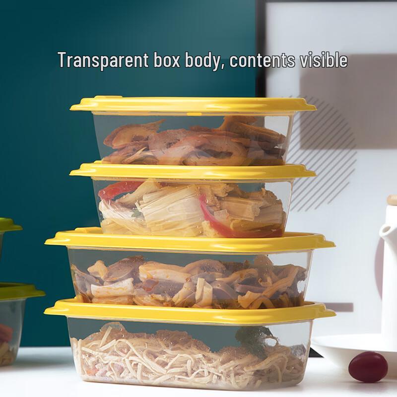 Tea Flower Refrigerator Food Storage Containers (3-Pack)