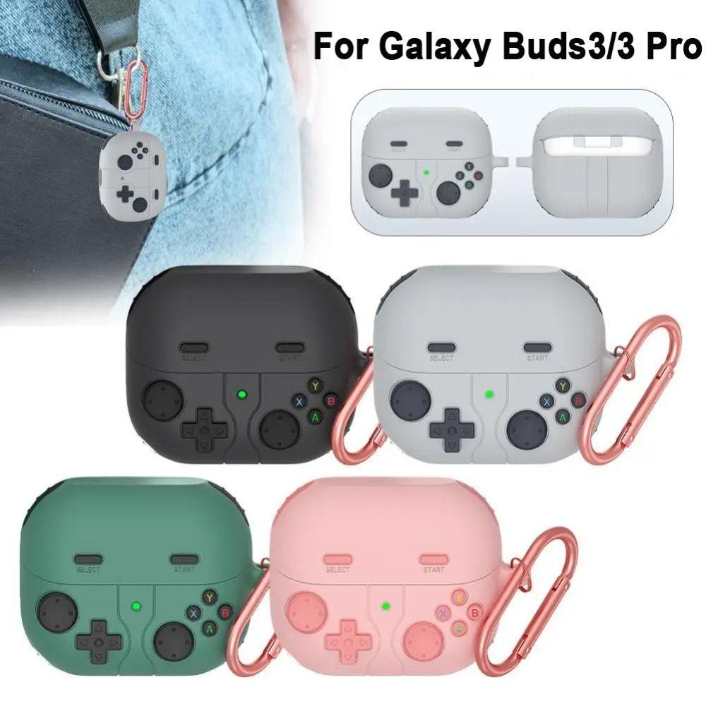 Silicone Case Cover 3D Cartoon Game Console Earphone Accessories Protective Shell Anti-Scratch for Samsung Galaxy Buds3/3 Pro