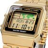 Casio Basic Digital A500WGA-1 Watch Stainless Steel Case Black Dial Water Resistant