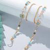 Ocean Blue Glasses Straps Anti-Slip Sunglass Lanyard Straps Glasses Hanging Chain  Sunglass