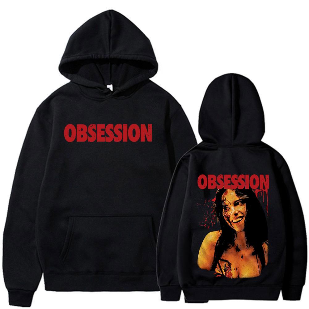 Horror Movie 2026 Obsession Nikki Hoodies Unisex Clothing Fashion Gothic Long Sleeves Oversized Hooded Sweatshirts Streetwear