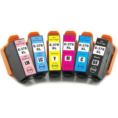 Compatible Epson 378 378XL Ink Cartridge for Expression Photo XP-15000 XP-8500 XP-8600 XP-8605 - Teland
