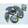 214Cts. Natural Purple Labradorite Spectrolite Mix Loose Gemstone 7Pcs Lot LL-1179