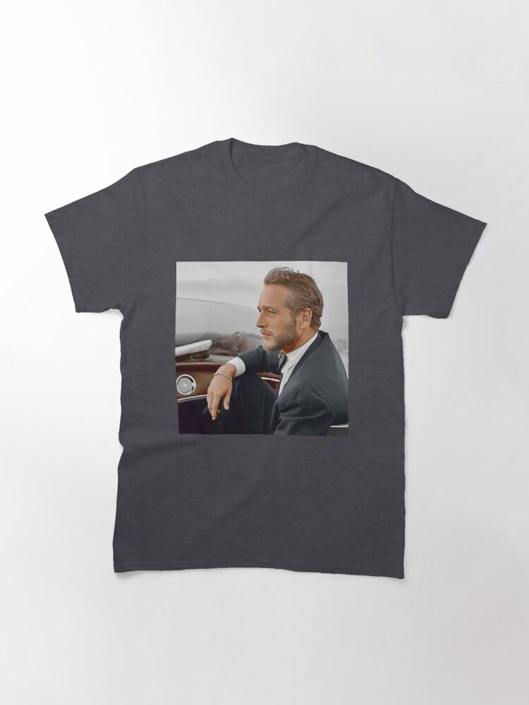Dean Martin Hand colored picture of Paul Newman. Classic T-Shirt