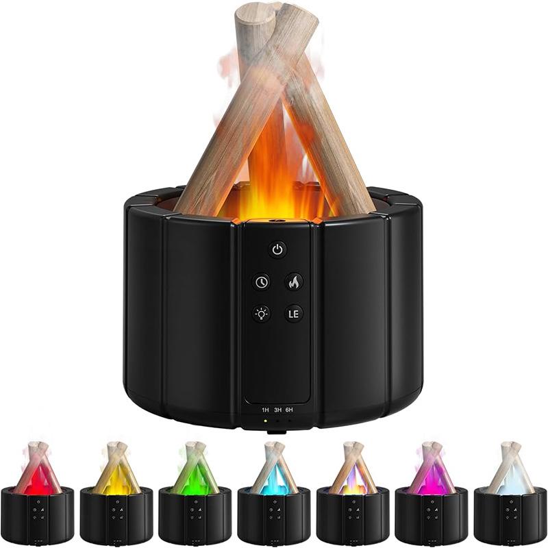 

Colorful Flame Aromatherapy USB Humidifier for Home & Hotel
