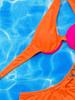 Push Up Bikinis Set One Shoulder Block Color Bikini Women Swimsuit Thong Female Swimwear Biquini Bathing Suit Swimming Suits