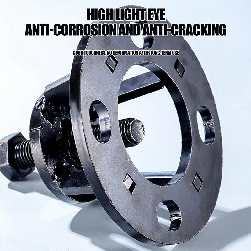 Brake Drum Tool Labor-Saving Carbon Steel Bearing Hub Removal Tool Meta Repair Device For Tricycle Motorcycle Automobile Vehicle