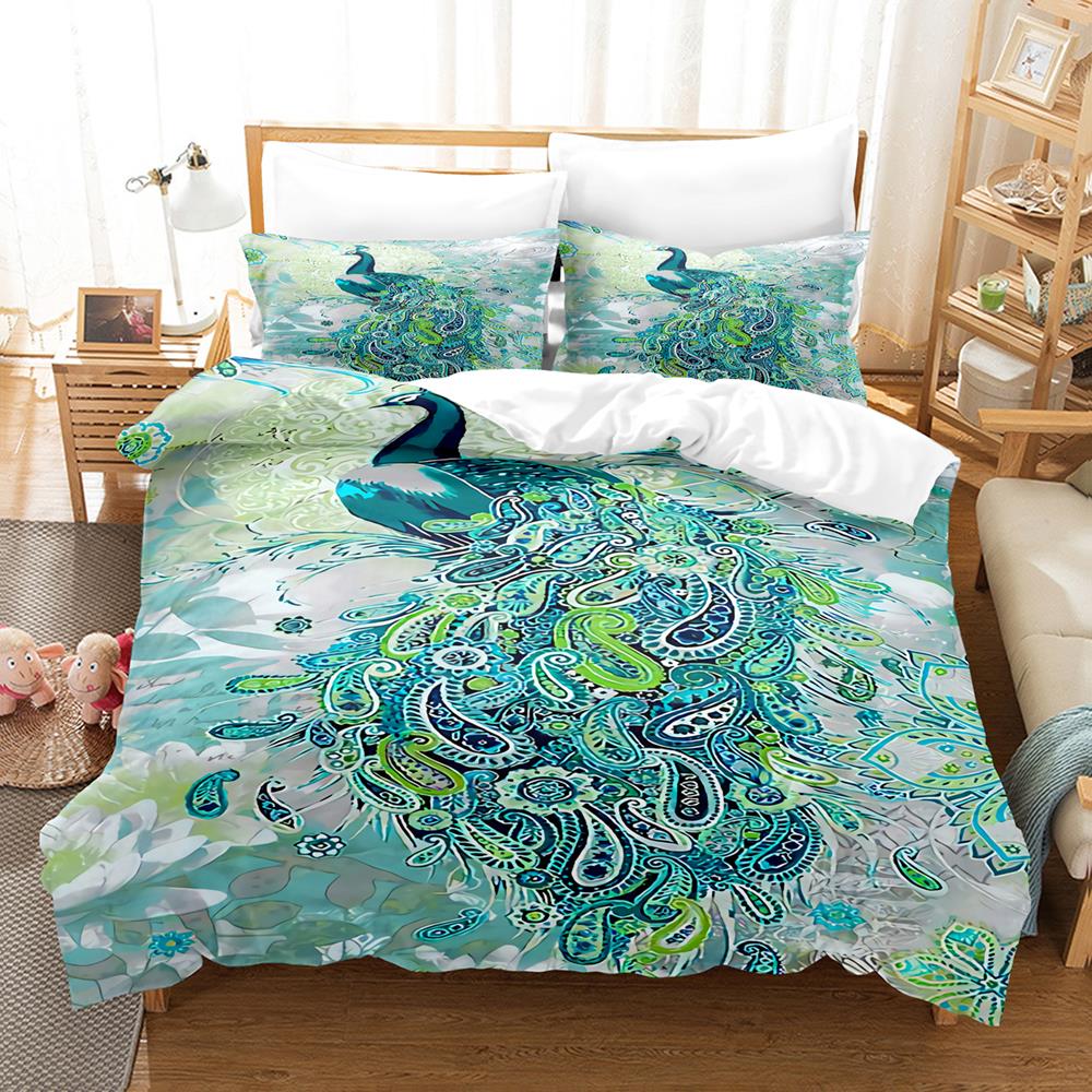 Sada povlečení Firebird Jednolůžko Twin Full Queen King Velikost Flamingo Ed Sada Pro Dospělé Dětský Pokoj Povlaky na Peřinu 3D Tisk Zvíře 033