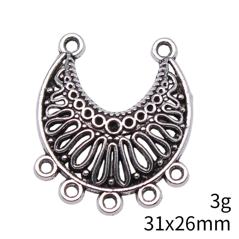 Gifts For Women Jewelry Findings & Components Curved Necklace Connector Accessories Parts Women's Bags Accessories