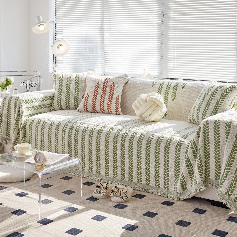 

EIFLOY Плотный жаккардовый чехол для дивана, полотенце, универсальное одеяло, защитное покрытие для мебели, чехлы для кресел, диванов, цельный мягкий чехол для домашних животных 180x130cm