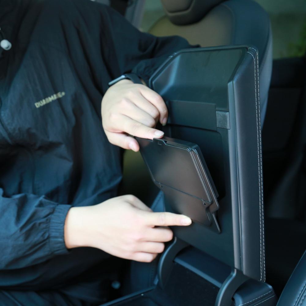 Für Tesla Neues Modell Y Juniper/Launch 2025 Modell 3 Highland 2025 Auto Armlehnenbox Versteckte Aufbewahrungsbox Mittelkonsolen-Organizer-Etui