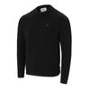 Lee Cooper Men' Black Sweater, Long Sleeve, Round Neck, Size