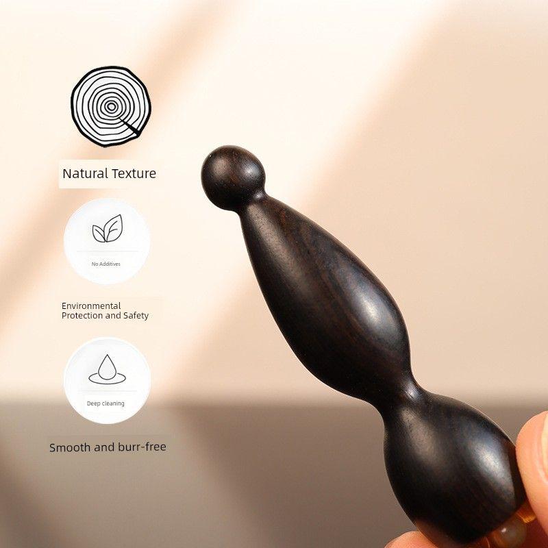 Sandalwood Small Lotus Seed Horn Beads Eye Massager Facial Tendon Massage Acupoint Massage Eye Bags Dark Circles Crow's Feet