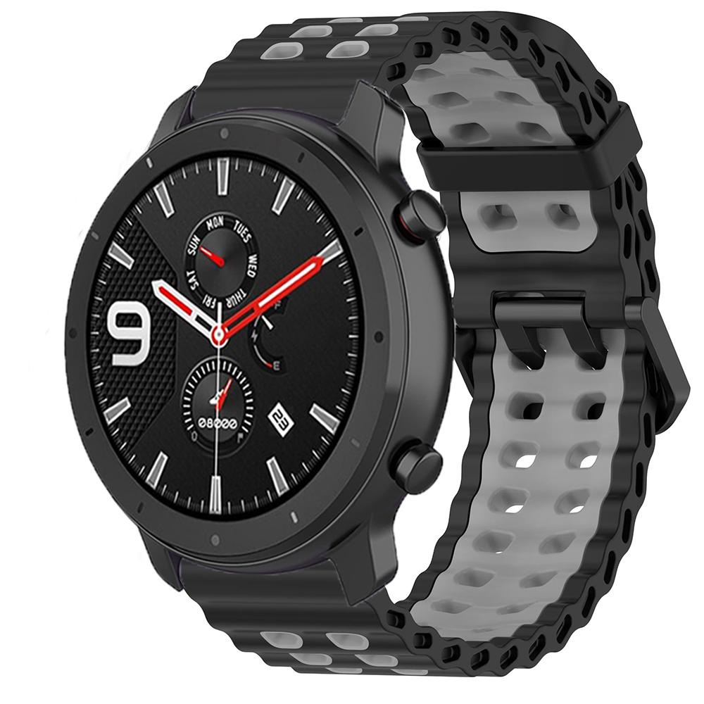 22mm Silicone Band for Amazfit GTR 47mm/GTR 4 3 Pro/Balance 2 1/Bip 6 5/Stratos 2 3 Bracelet for Huawei Watch GT6 5 4 46mm Strap