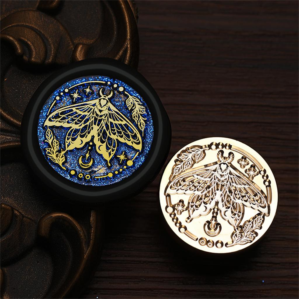 Brass Head Wax Seal Stamp Insect Series Sealing Wax Stamp for Card Envelope Scrapbooking Invitation Decoration