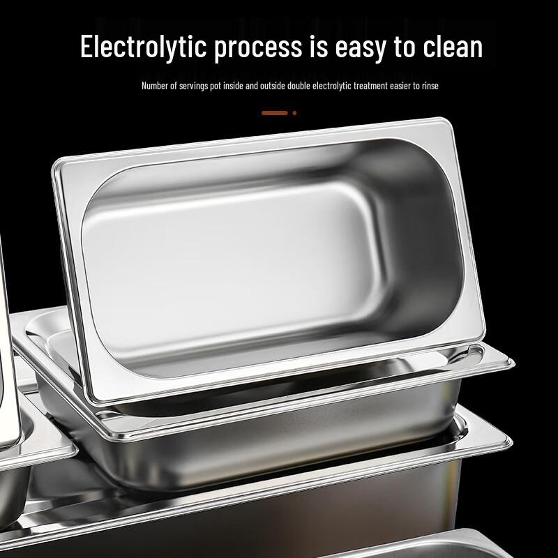 Naijiang Stainless Steel Food Pan with Lid