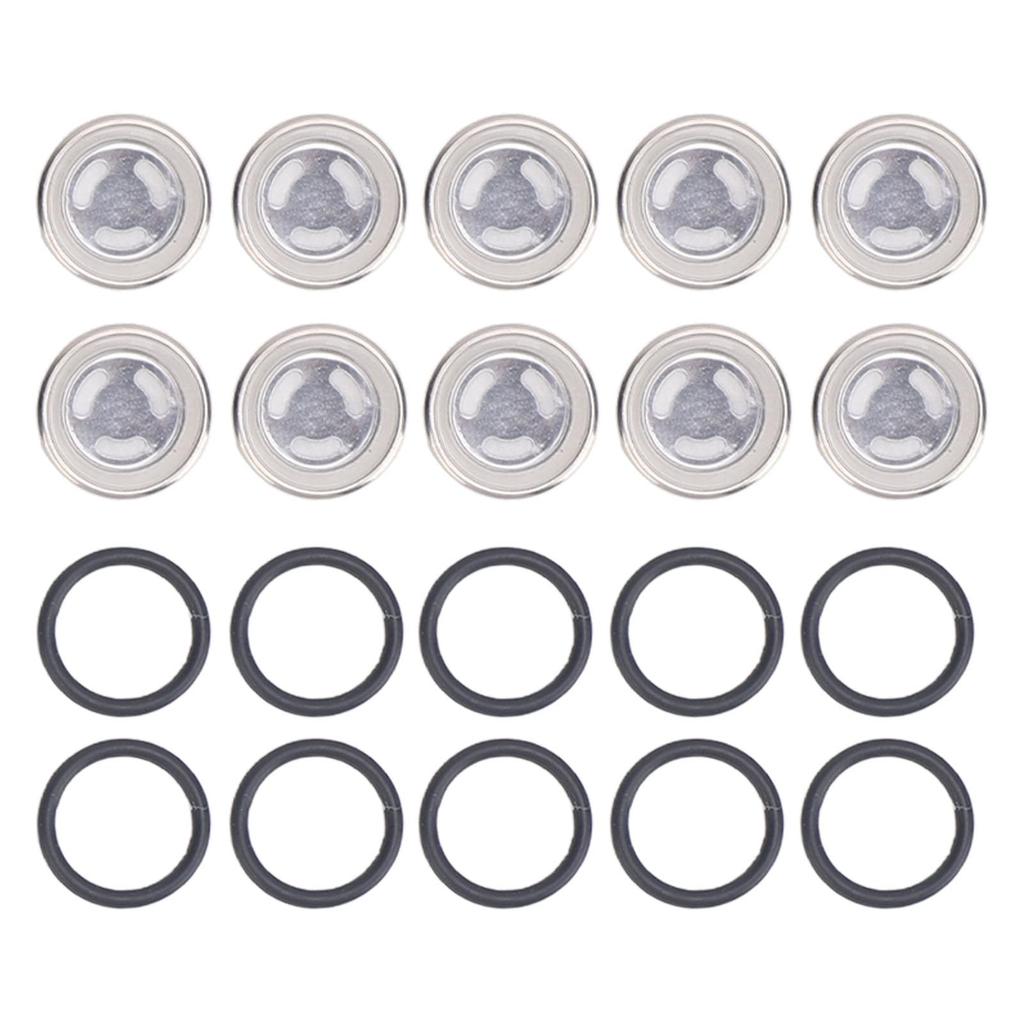 Brake Fluid Inspection Glass Master Cylinder Sight Glass Lens Gasket