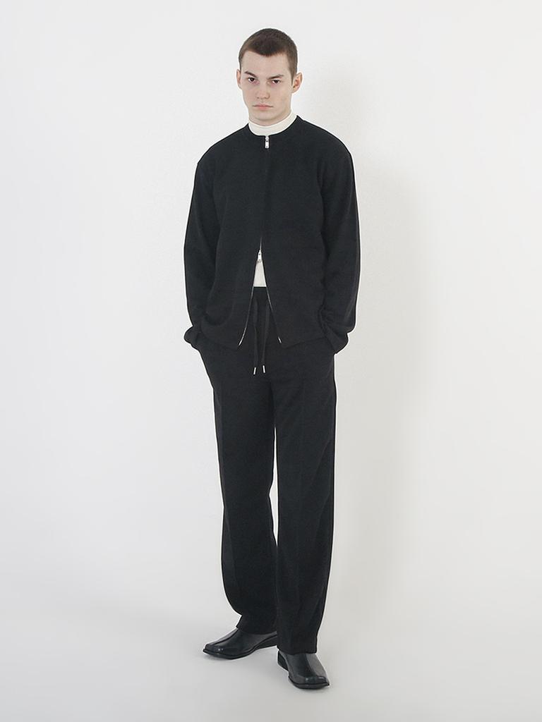 Chaenseseunoi Essential Banding Knit Pants (Black)