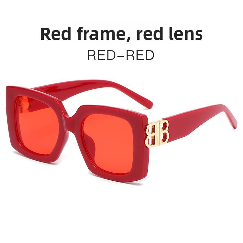 Vintage Square Sunglasses For Women With Uv400 Protection For Fashion And Outdoor Activities