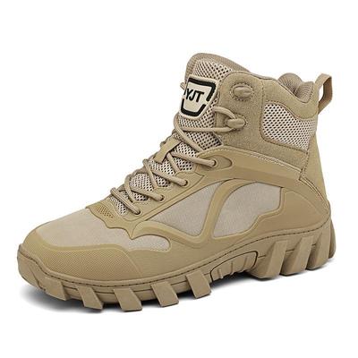 Hiking Shoes Men's Autumn and Winter New Non-slip Wear-resistant High-top Boots Outdoor Hiking Shoes Off-road Men's Shoes Casual Sports Shoes