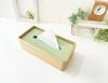 KATOMOKU Tissue Case 2 Km-122 Paulownia Wood (Light Blue & Light Green)