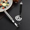 Creative Mud Press Masher Puree Juice Maker Stainless Steel Potato Masher Ricer Crusher Potatoes Crusher Pusher Fruit Tools
